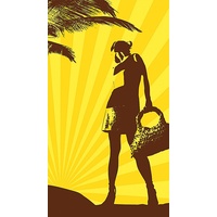 PEARL beach Strandhandtuch: Extragroßes Bade-und Strand 100 x 180