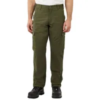 CARHARTT Ripstop-Fleece, Cargohose - Dunkelgrün (G72) - W33/L34