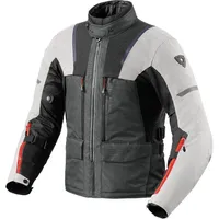 RevIt! Revit Offtrack 2 H2o Textiljacke wasserdicht - Silber/Dunkelgrau