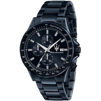 Maserati Herrenuhr Chronograph Challenge Etui Stahl 44 MM Total