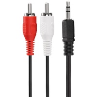PureLink LP-AC030-050, 2 x RCA, 3.5mm, Männlich, 5 m,