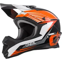O'Neal ONeal 1SRS Stream, Motocrosshelm - Schwarz/Orange/Weiß - XL