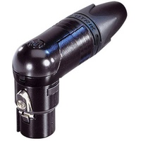 Neutrik NC4FRX XLR-Steckverbinder Buchse, gewinkelt Polzahl: 4 Silber