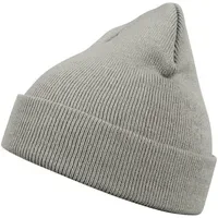 MSTRDS Basic Flap Beanie grau