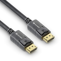 Sonero DisplayPort Kabel 4K60, 30AWG, schwarz,