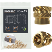 Ruthex M3 Short 100 Stück