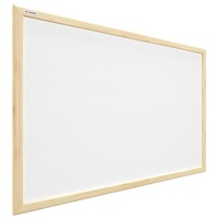 ALLboards Pinnwand mit Holz Rahmen 90x60cm Korktafel Korkwand Pinnwand