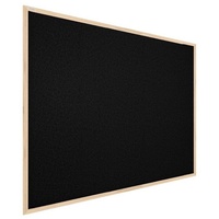 ALLboards Pinnwand mit Holz Rahmen 100x80cm Korktafel Korkwand Pinnwand