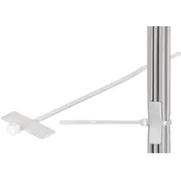 Goobay 17095 Kabelbinder mit Beschriftungsfeld, 100 x 2.5 mm,