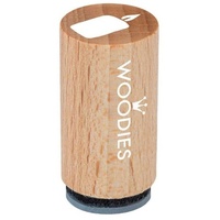 Woodies Mini Stempel Kerze, Holz, 1,5 x 1,5 x