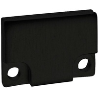 BARTHELME Endkappen-Set 62398614_9005 BARdolino flach Endkappe RAL9005 2 St.