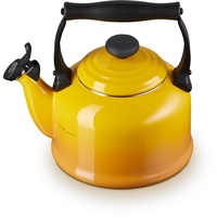 Le Creuset Wasserkessel Tradition, 2,1 l, Emaillierter Stahl, Nectar,