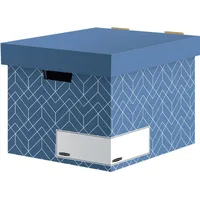 Bankers Box 5 Bankers Box Archivboxen Bankers Box schieferblau/weiß