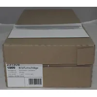 MAILmedia Briefumschläge DIN lang ohne Fenster weiß selbstklebend 1.000