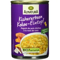 Alnatura Bio Kichererbsen Kokos-Eintopf, 400g