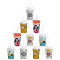 ENGELLAND Plastikbecher 0,33 l Bunte Mischung 10 St.