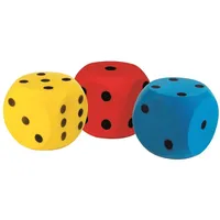 Eduplay 120732 Würfel Schaumstoff 15,5 cm (Farbe zufällig, 1