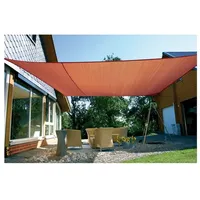 Eduplay Sonnensegel, 6x4m, Rechteck, wasserabweisend, rostro