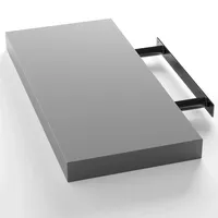 CASARIA Schweberegale 50cm in matt-grau