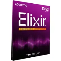 ELIXIR 16182 Phosphor Bronze Akustik-Gitarrensaiten 2 Packungen