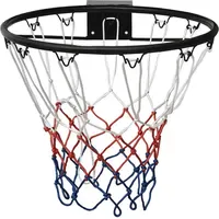 VidaXL Basketballring Schwarz 45 cm