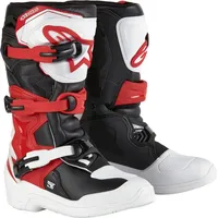Alpinestars Tech 3s Stiefel Jugend - Weiß/Schwarz/Rot / 4