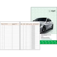 Sigel Fahrtenbuch, Pkw mit Kraftstoffverbrauch Formularbuch FA513, 1 St.