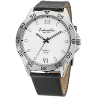 EICHMÜLLER Herrenuhr RE1044 silberfarben-Weiss-schwarz 44 mm