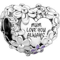 Pandora Mum Gänseblümchen Herz Silber 791155C01