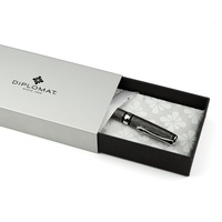 Diplomat Excellence A+ / Wave Guillochiert Lapis Schwarz/Füllfederhalter/mit Geschenkbox/Füllhalter