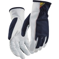 Blåkläder Blaklader 2803145886109 Arbeitshandschuhe aus Leder, Dunkel Marineblau/Weiß, Größe
