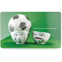 Fiftyeight PRODUCTS / Frühstücksbrettchen „Fussball im Kopp" (Resopal, 23