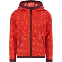 CMP Kid G Jacket Fix Hood papavero-bianco (74ZP) 140