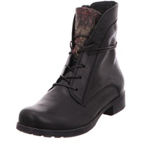 THINK! Damen Denk leicht gefütterte nachhaltige Stiefelette, 0040 SCHWARZ/Kombi,