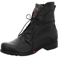 THINK! Denk leicht gefütterte nachhaltige Stiefelette, 0040 SCHWARZ/Kombi, 39