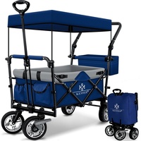 Kesser GT9000 Bollerwagen Blau/Grau