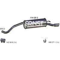 Ernst Endschalldämpfer für VW Polo V