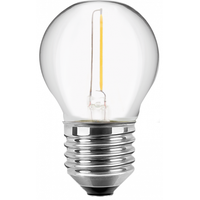 HWH LED Filament Lampe G45 E27 1,4W 80lm warmweiß