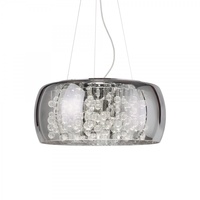 Ideal Lux Audi-80 8-flg. Ø 50 cm grau/rauchglas