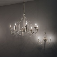 Ideal Lux Corte SP12, 12-flammig, E14 - weiß