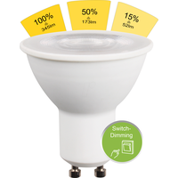 Blulaxa LED-Lampe GU10 4,7W 345 lm WW 36° Switch