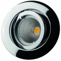 Rutec Alu-Druckguss-Einbaustrahler für MR11 (Ø 3.5cm), IP20, Ø 6cm,