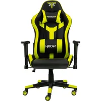 Hyrican »"Striker Copilot" schwarz/gelb, Kunstleder, ergonomischer Gamingstuhl«, Bürostuhl, Schreibtischstuhl,