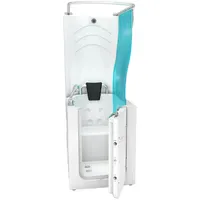 AcquaVapore S10D Sitzbadewanne mit Tür 80 x 90 cm