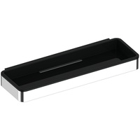 Keuco Plan Duschkorb 14958170037 2-teilig, Aluminium-finish/schwarzgrau