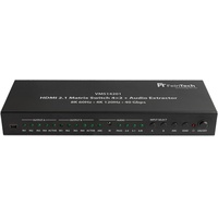 FeinTech HDMI 2.1 Matrix Switch 4x2 mit Audio Extractor