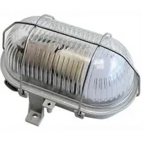 Megatron Ovalleuchte Set MEGATRON IP44 E27 inkl. E27-LED, 4000K