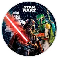 Procos 8 Star Wars Galaxy Pappteller, 23 cm, mehrfarbig,