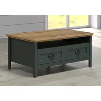 Trendteam Couchtisch Stanton Holzoptik Tannengrün