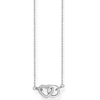 Thomas Sabo Kette mit Anhänger TOGETHER Herz Klein Silber